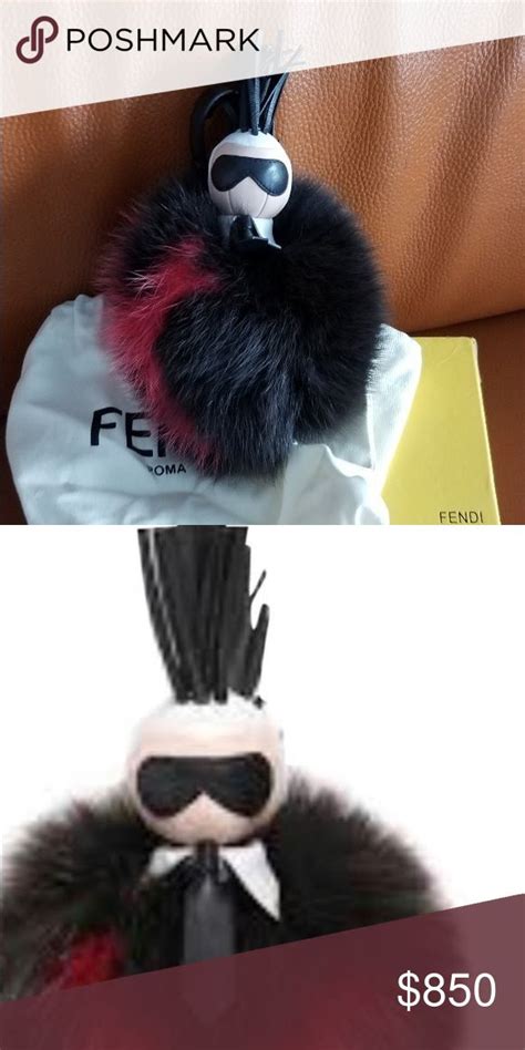 fendi pom pom bag charm poshmark|Fendi.